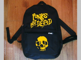 Punks not Dead jednoduchý ľahký ruksak, rozmery pri plnom obsahu cca: 40x27x10cm materiál 100%polyester